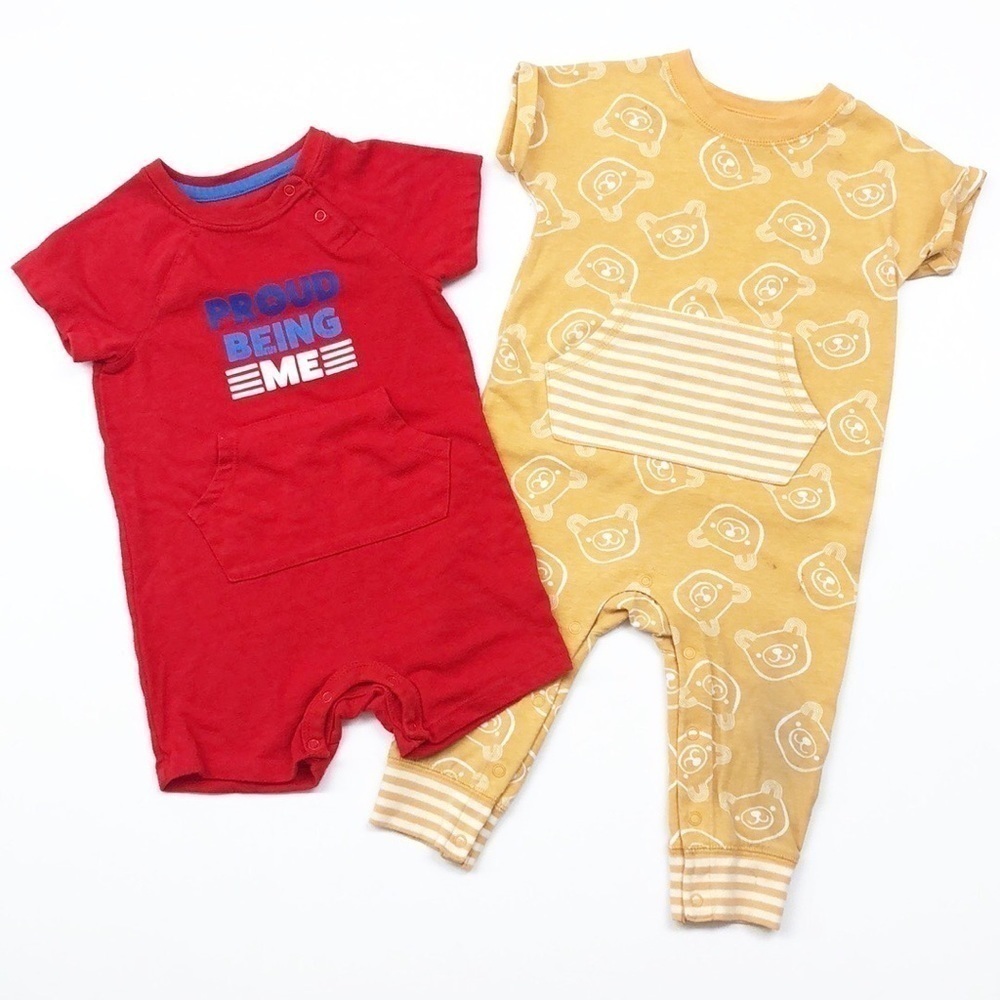 Baby Cat & Jack baby romper/jumpsuit set